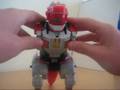 Power Rangers Megazord Review with Japenese stickers