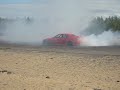 BMW 325i turbo intercooler burns tires!