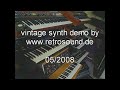 roland vp 330 vocoder + juno 60 + moog taurus by retrosound
