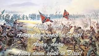 Confederate Song - I Wish I Was In Dixie Land (wit