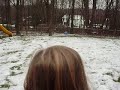 au pair , Snow and host kid!