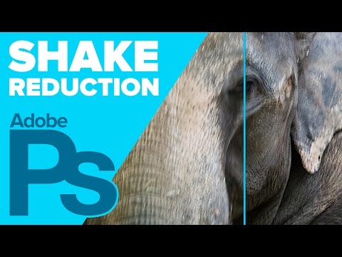 how to reduce camera shake in photoshop cc