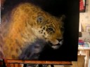 painting a leopard 1 painting a leopard 1