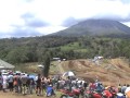 Pista moto C. montana de fuego vista general de.. Video