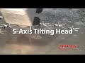 5Axis Tilting Head Semyx Water Jet Machine Options