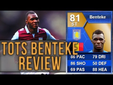 FIFA 13 | 81 TOTS BENTEKE STRIKER Review & In-Game Stats | Ultimate Team