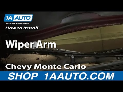 How To Install Replace Wiper Arm 2000-05 Chevy Monte Carlo
