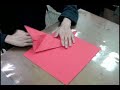 Оригами видеосхема плезиозавра