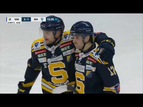 Evan Bouchard (#17) of Södertälje - highlights