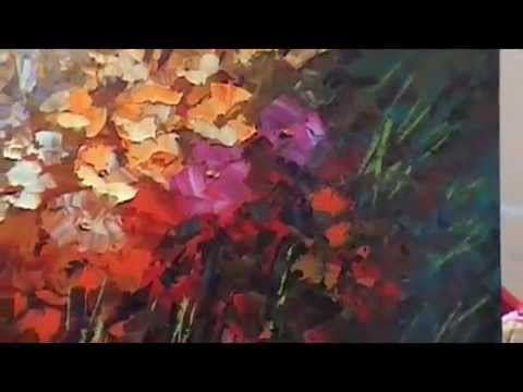 flower painting - Some of my flower paintings currently on sale here: http://bit.ly/HCmb2l My prints on Fine Art America: http://fineartamerica.com/profiles/tatiana.html Flowe...