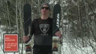 4FRNT DEVASTATOR 2018-2019スキー板 4FRNT Devastator - All Mountain Freeride Ski – 4FRNT Skis