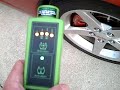 Using a TIPS tool to register tire sensors