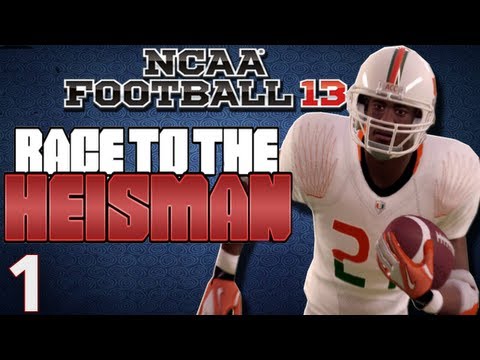 NCAA Football 13 - Heisman Challenge Ft. Desmond Howard Ep.1 Week 1