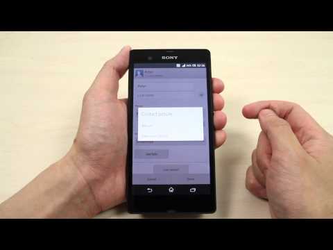 how to delete facebook messages on xperia z