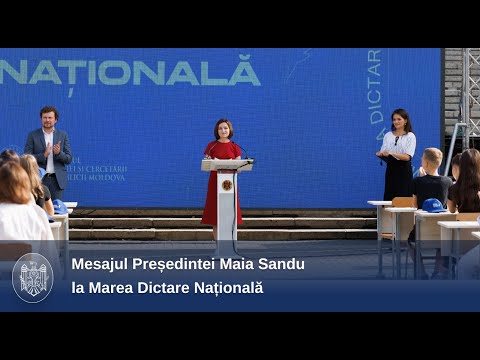 Președinta Maia Sandu, de Ziua Limbii Române: „În Uniunea Europeană, acolo unde vrem să ducem Republica Moldova, limba română are un loc respectat”  