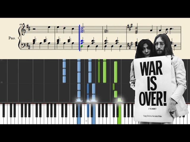 Tutorial Piano War Is Over | john lennon happy xmas war is over piano tutorial Tutorial Piano War Is Over | john lennon happy xmas war is over piano tutorial