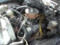 Chevrolet 350 small block engine, running in a `79 Caprice