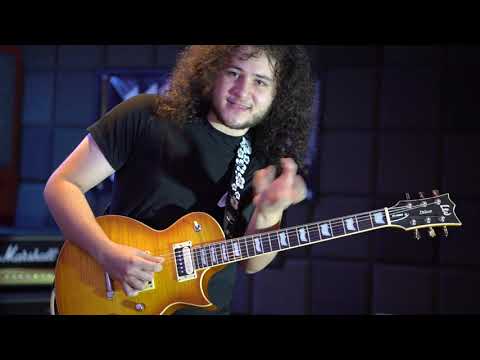 Michael Rubin of King Falcon & ESP Guitars tutorial video session "Dorian Mode"