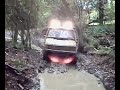 mud run in bobtail range rover