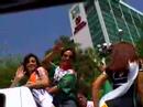 saludo de mario dominguez a los automovilistas de Mexico