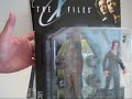 1998 x-files action figures scully, mulder, & fireman