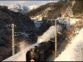 D51-498＋EF64-1001＋雪景色