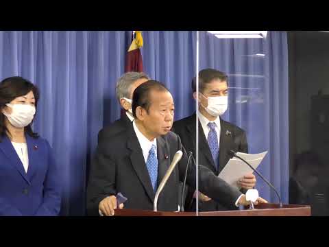 【役員会後】二階俊博 幹事長(2021.5.31)