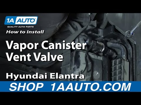 How To Install Replace Vapor Canister Vent Valve 2001-06 Hyundai Elantra