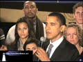 Barack Obama  \"Count down to change in Boston\"
