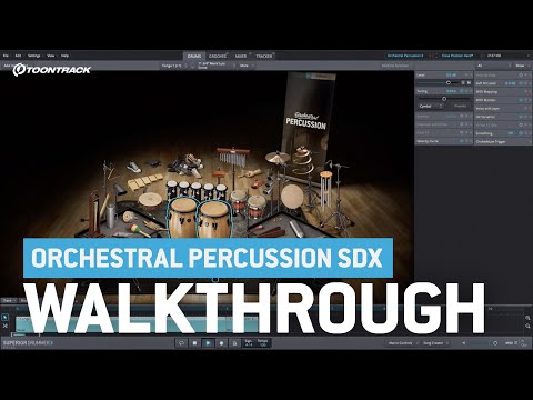 orchestral percussion sdx