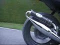 Yamaha Aerox mit Leo Vince ZX Chrom Yamaha Aerox mit Leo Vince ZX Chrom