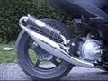 Yamaha Aerox mit Leo Vince ZX Chrom