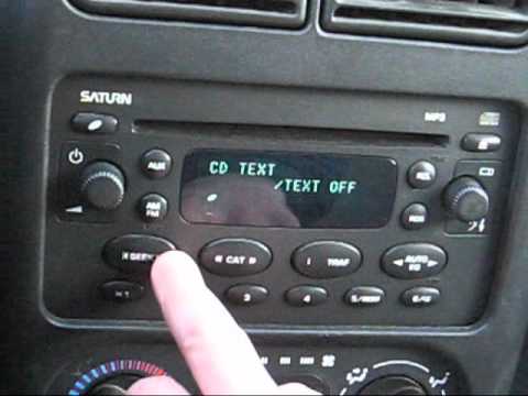 how to unlock saturn radio