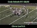Cody Roberts - Cloverleaf Football 2007