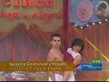 acrobacia en tela en concurso de t v 