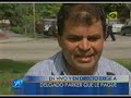 Nota emitida el 05/12/07, por el cual se da cuenta de la interrupción de un ex-trabajador de Panamericana Televisión en una transmisión en vivo, para reclamar a Genaro Delgado Parker el pago de sus BB.SS. que la empresa televisiva no le ha pagado.