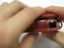 PDair Leather Case for Palm Z22 - Flip Type (Red)