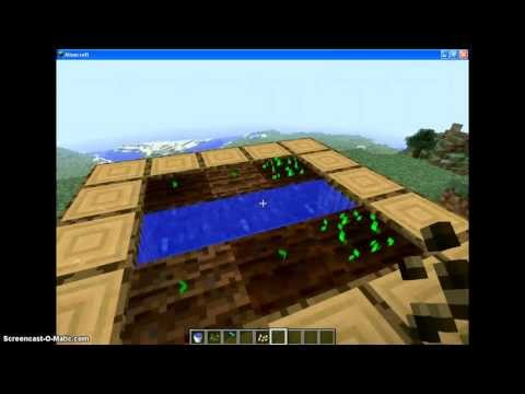 how to plant in minecraft