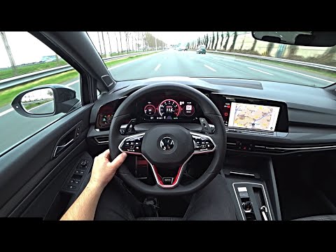 The New Volkswagen Golf 8 GTI Test Drive