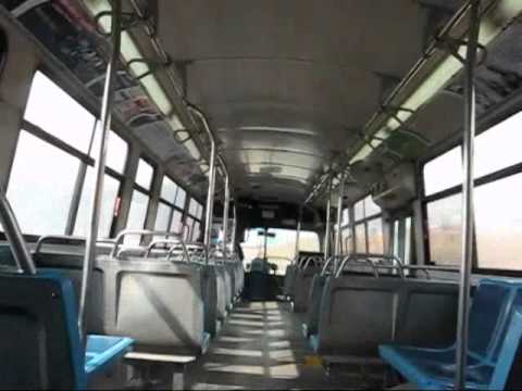 TC40102A - A ride aboard former CT Transit - Connecticut 1990 TMCI model TC40-102A which is now CT #5110 in Calgary. Powertrain is the Detroit Diesel 6V92TA two stroke ...