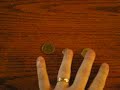 Solution to coin puzzle #1 in 4 moves.