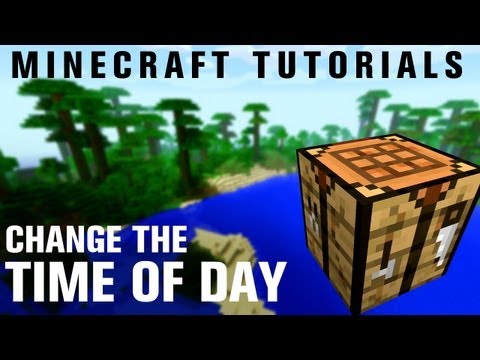 how to change time in minecraft