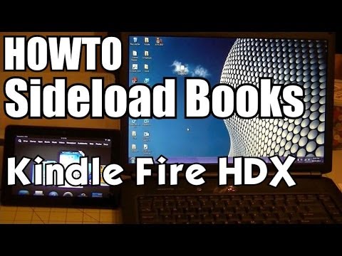how to sync sideloaded books kindle