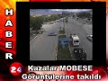 MOBESE ye Görüntülerine Takılan Kazalar