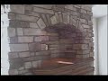 rock fireplace rock fireplace