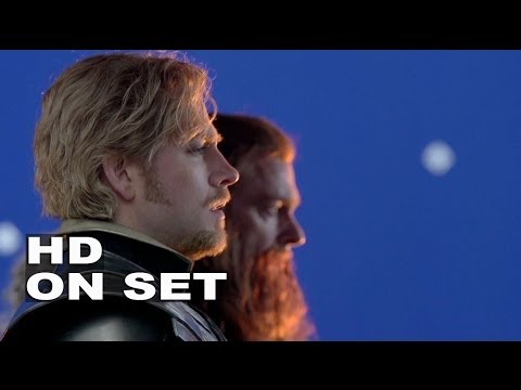 Thor 2: The Dark World: Behind the Scenes with Zachary Levi "Fandral" (All His Broll)