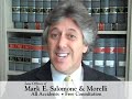 Interview with Atty. Joe Morelli discussing the case of a head on collision resulting in the death of an infant and the remediation's sought by the family with the help of the Law Offices of Mark E. Salomone and Morelli.
