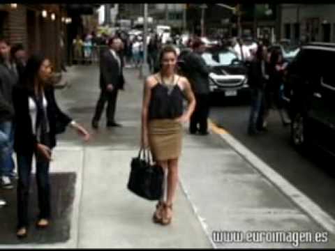 Jessica Biel, invitada al Show de David Letterman