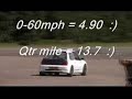 Bic 106 Redline, Bruntingthorpe performance testing, 9th Aug