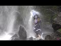 Click here to watch this video 検証！両手両足拘束こいのぼり状態で滝のぼれる？｜Restrained climb a waterfall